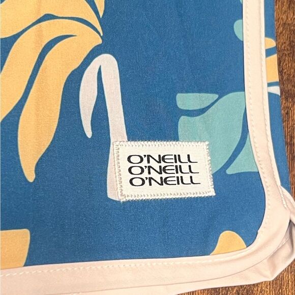 O'Neill Mens 18” Tropical Print Boardshorts, Quick Dry in Blue. 32” Waist. NWT - Picture 9 of 16